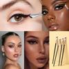 Набор кистей для подводки глаз Precision Angled Eyeliner Brush Set, щетина из полиэстера без запаха, подходит для всех типов кожи, прочная ручка из АБС-пластика, профессиональный инструмент для макияжа