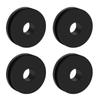 Qiilu Removable Windshield Bushing Grommets for Harley Road King Heritage Softail Set of 4