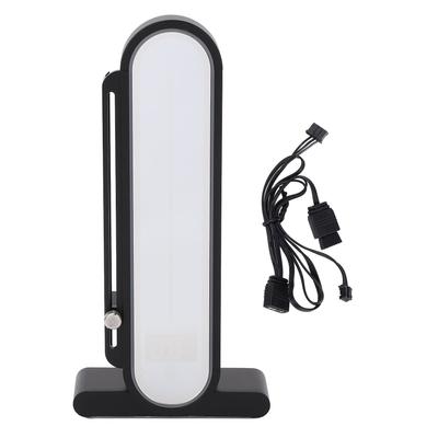 Регулируемая высота RGB подставка для GPU с дисплеем температуры 5V 3Pin держатель для видеокарты кронштейн против провисания магнитное основание для ПК