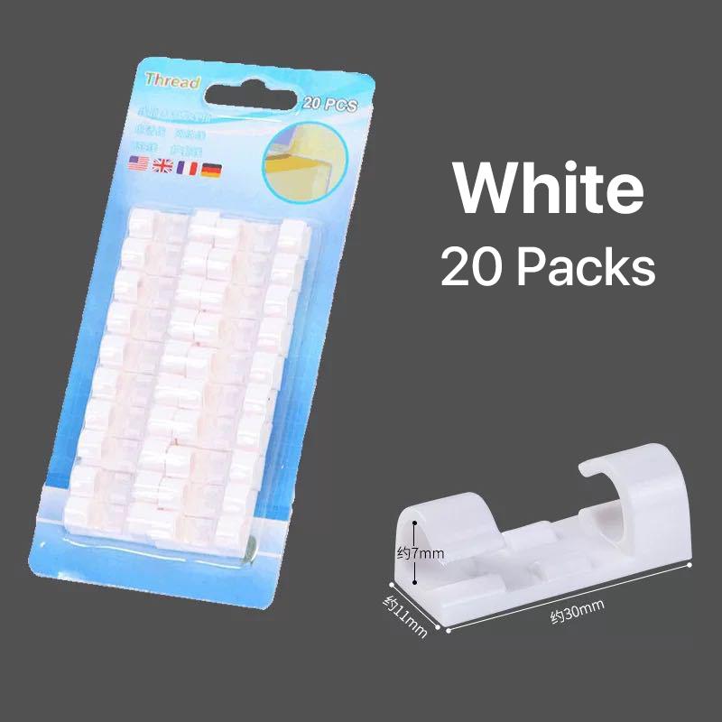 Самоклеящийся кабельный органайзер, зажимы, органайзер для проводов, держатель шнура, фиксатор намотки шпульки, держатель крепления