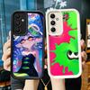 Чехол для телефона для Samsung Galaxy A17 A16 A15 A14 A13 Игра S-Splatoons A56 A36 A26 A55 A35 A25 A54 A34 A24 A53 A33 A23 A07 A06