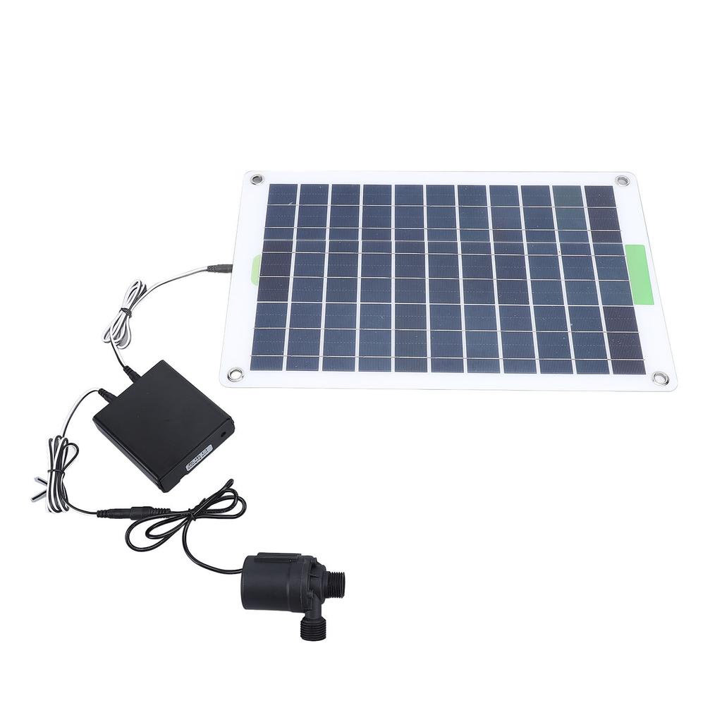 Солнечный водяной насос Монокристаллический кремний Напор 16,4 фута 100 Вт Работающий от солнечной энергии Насос для фонтана с блоком накопления энергии