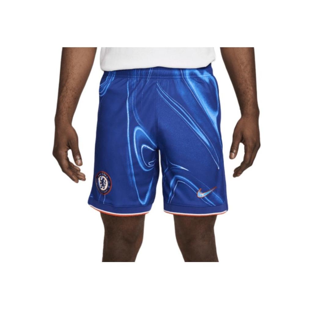 Nike Dri-FIT Chelsea Football Club 2024/25 сезона для дома, отводящие пот, удобные спортивные повседневные футбольные брюки для мужчин, цвет Impact-Blue FN8869-495