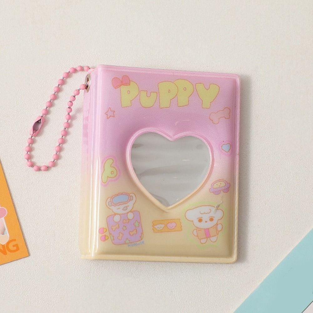 Hollow Mini Photo Album 2 Inch Photo Card Holder Mini Name Card Book