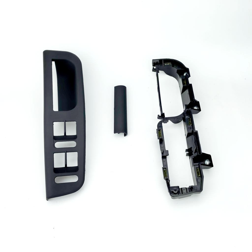 3Pcs/set Black for VW Bora Golf 4 Jetta Interior Door Handle Lifter Switch Bracket Base Caps 1J1 867179 3B1 867 171 E 3B0867175