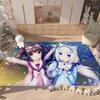 Коврик для комнаты из аниме Nekopara, противоскользящий, впитывающий воду, длинная полоса, подушка, коврик для спальни, домашние ковры