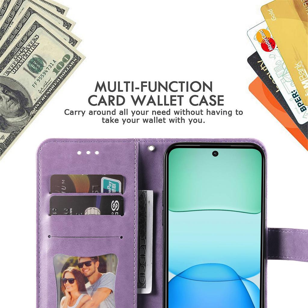 Для Xiaomi Redmi 13x 4G/13 5G/13 4G/Redmi Note 13R 5G/Poco M6 4G Чехол Кошелек Кожаный Чехол для Телефона