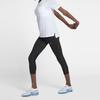 Nike Женская футболка для бега с короткими рукавами Dri-Fit Tailwind, белые топы, белые 890192-100