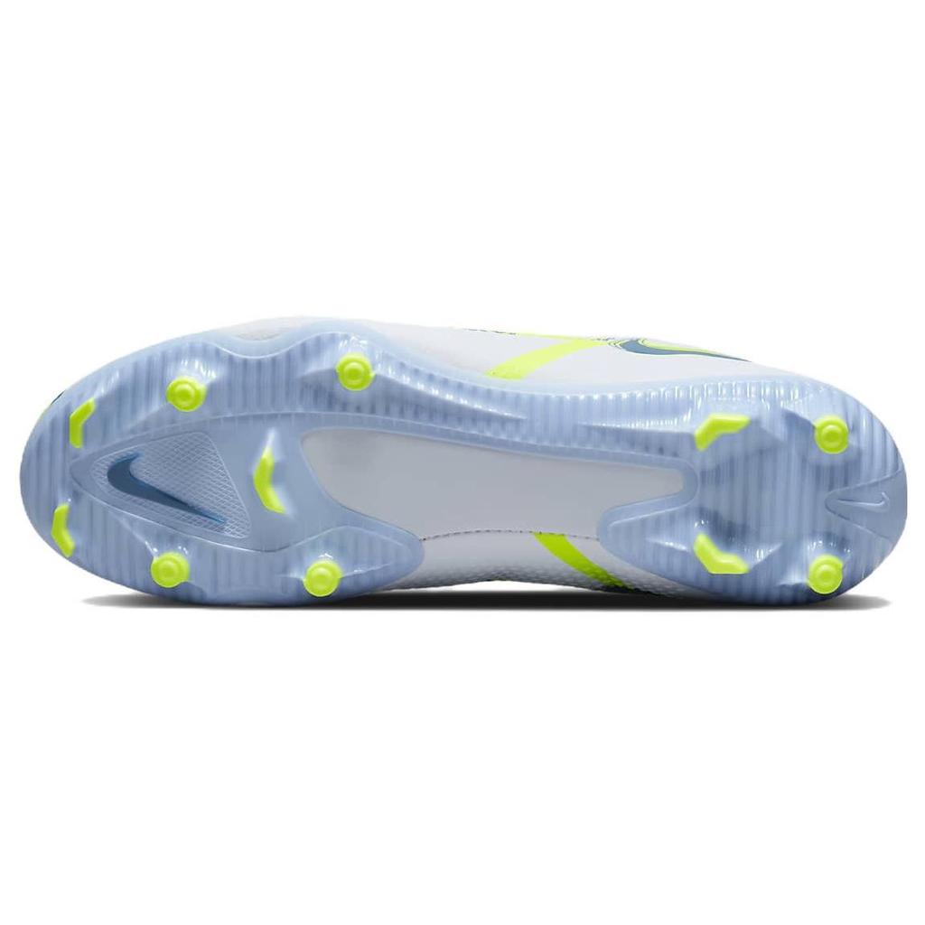 Nike Кроссовки унисекс Phantom GT2 Academy MG Grey Light Marine Football-Grey Volt Dark-Marina-Blue DA4433-054