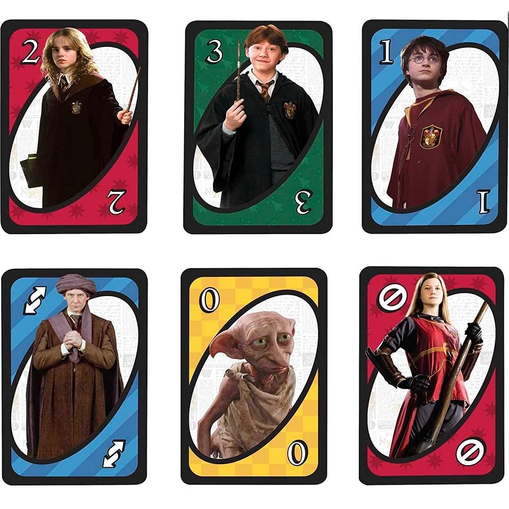 Карточная игра Mattel UNO Harry Potter