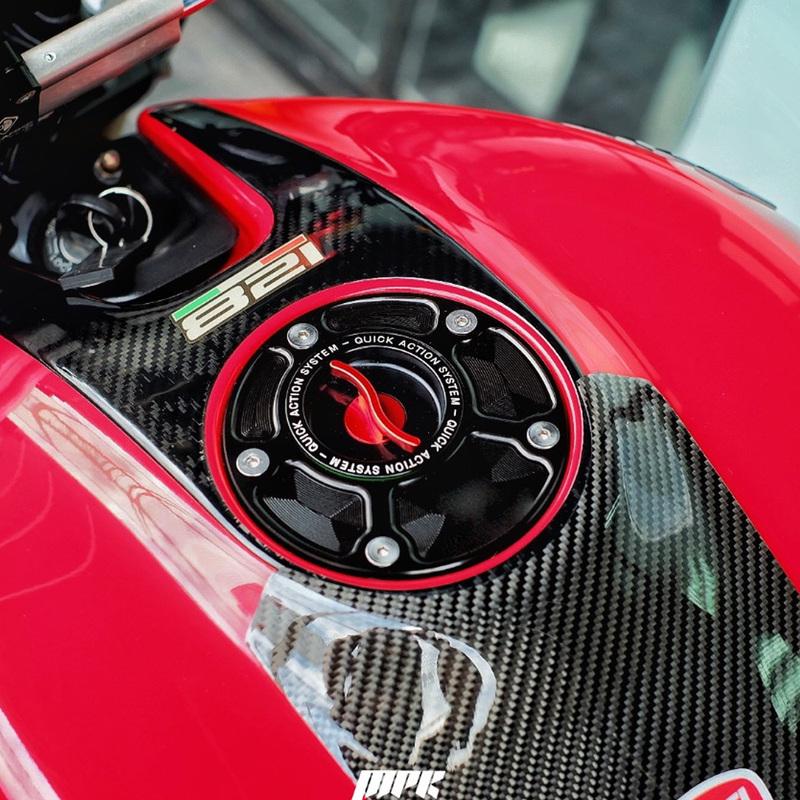 For DUCATI SUPERSPORT 950 S 2021-2025 900 800 750 620 600 1000DS Quick Action Fuel Tank Cap Motorcycle Fast Gas Tank Vent Cap