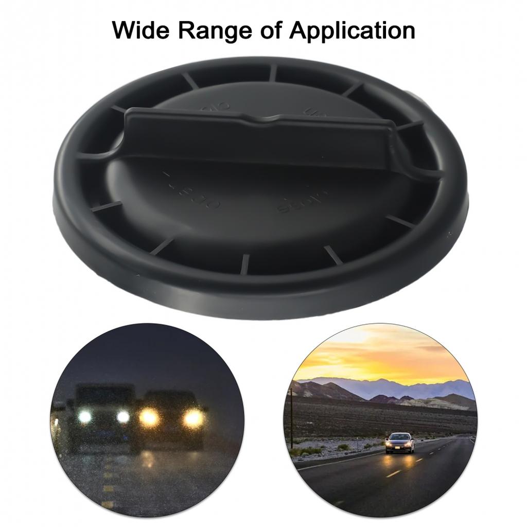 Автомобильные аксессуары Фара из высокопрочного пластика черного цвета