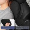 KLIB4 New Car Accessories Flip Fur Headrest Lumbar Support For BMW G30 G20 M3 M5 E46 E92 E93 E60 E70 X3 X4 X5 X1 E39 F30 F10 F30