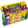Crayola Crayon 96 цветов, яркие мелки с точилкой, оригинальный продукт 520096