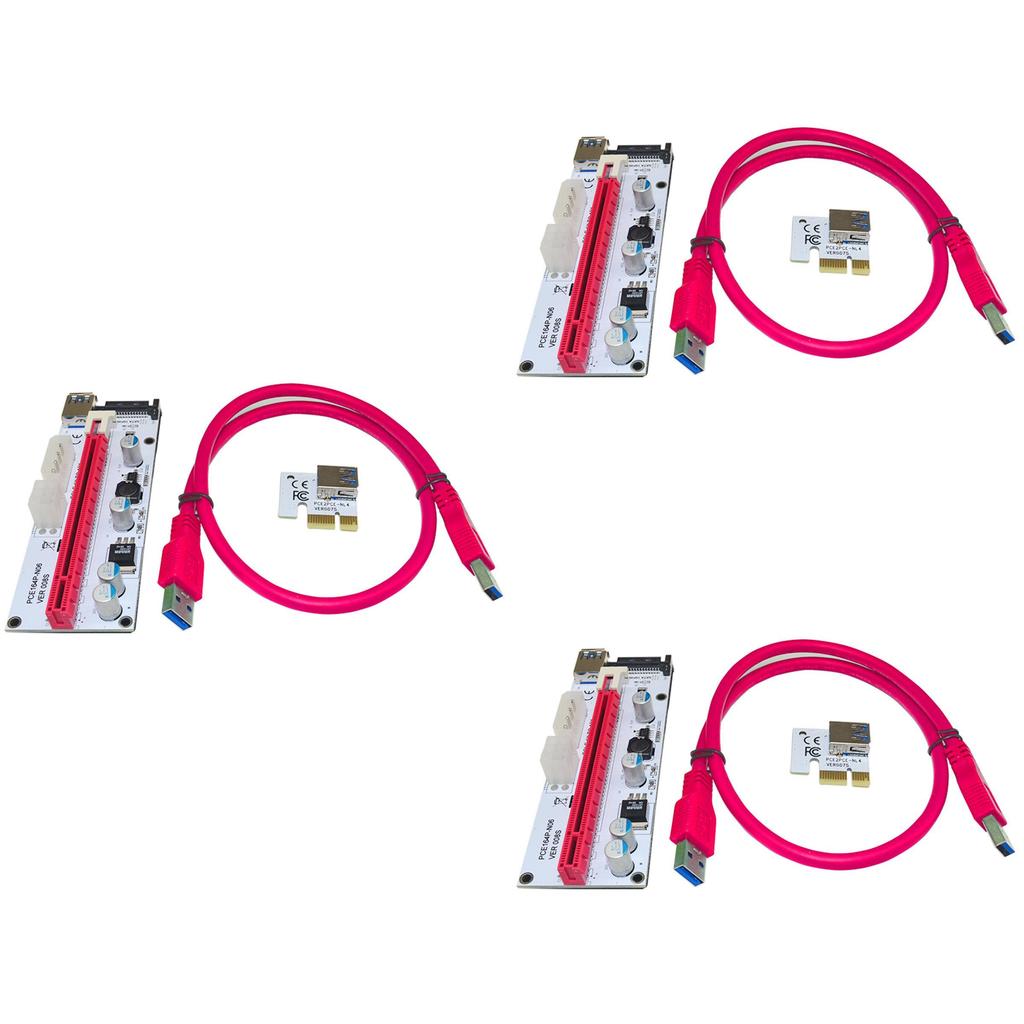 Pcie Pci-e Express 1x To 16x Удлинитель Райзер Карта Адаптер Btc Eth