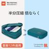 Bee Nesting Compression Bags, Waterproof Travel Pouches for Travel, Expandable Zipper Clothes Storage, Space-Saving, Two Storage Compartments,
