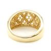 Ring Gold Plated 'Choreography' Golden - 11 Mm