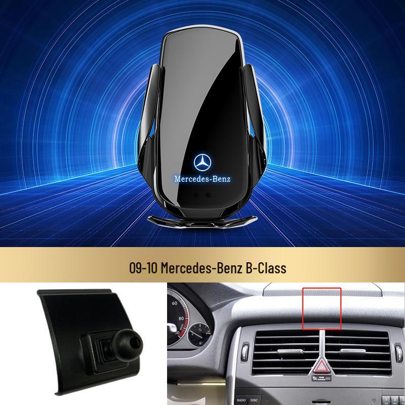 Беспроводной держатель для телефона с быстрой зарядкой Mercedes-Benz для C-Class/R-Class/S-Class/E-Class/GLK/B-Class
