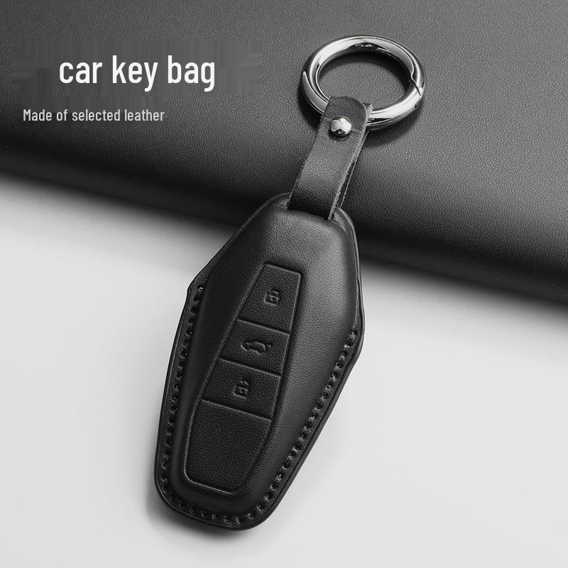 Чехол для ключей Chery iCAR для моделей 03/3T/v23, Сумка с пряжкой-ракушкой цвета рисовой белизны, Модный трансграничный дизайн