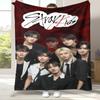 HD Фланелевое одеяло со Stray Kids Kpop Звездой, Ультрамягкий теплый плюшевый плед для дома, спальни, кровати, дивана, Чехол для кемпинга, пикника, Подарок