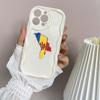 Мягкие волнистые чехлы для телефонов N91 с флагом Молдовы для Samsung A54 A34 A13 A14 S23 S24 Ultra Xiaomi Redmi Note 13 12C Realme Infinix, защитный бампер