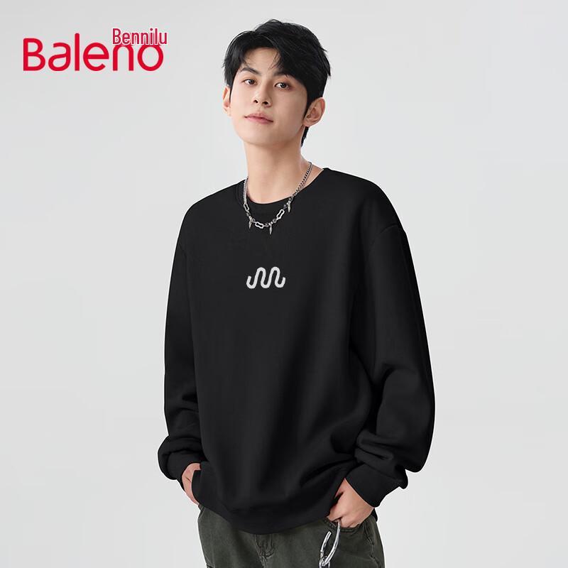 Baleno Men's Crew Neck JPB Triangle Graphic Sweatshirt