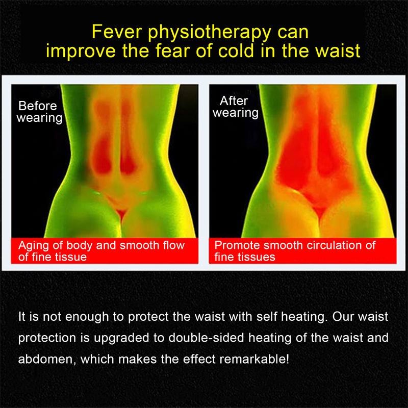 Поясной ремень с самонагреванием нижней части спины поддерживает магнитотерапию поясничный пояс