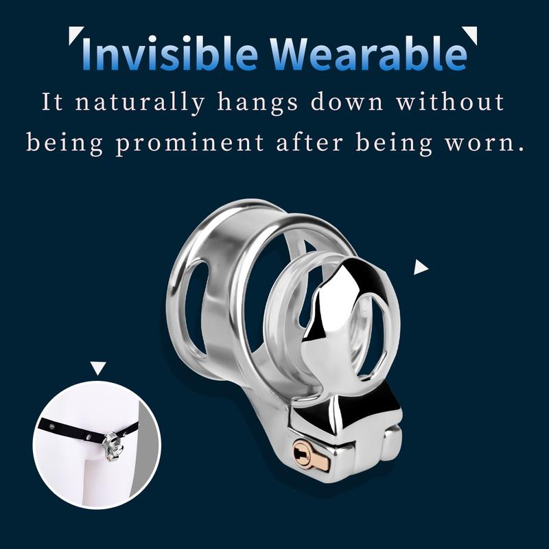 LICKER Stainless Steel Detachable Male Chastity Cages Snugly Penis Bondage Erotic Urethra Lock With Belt Dick Restraint Sex Toys
