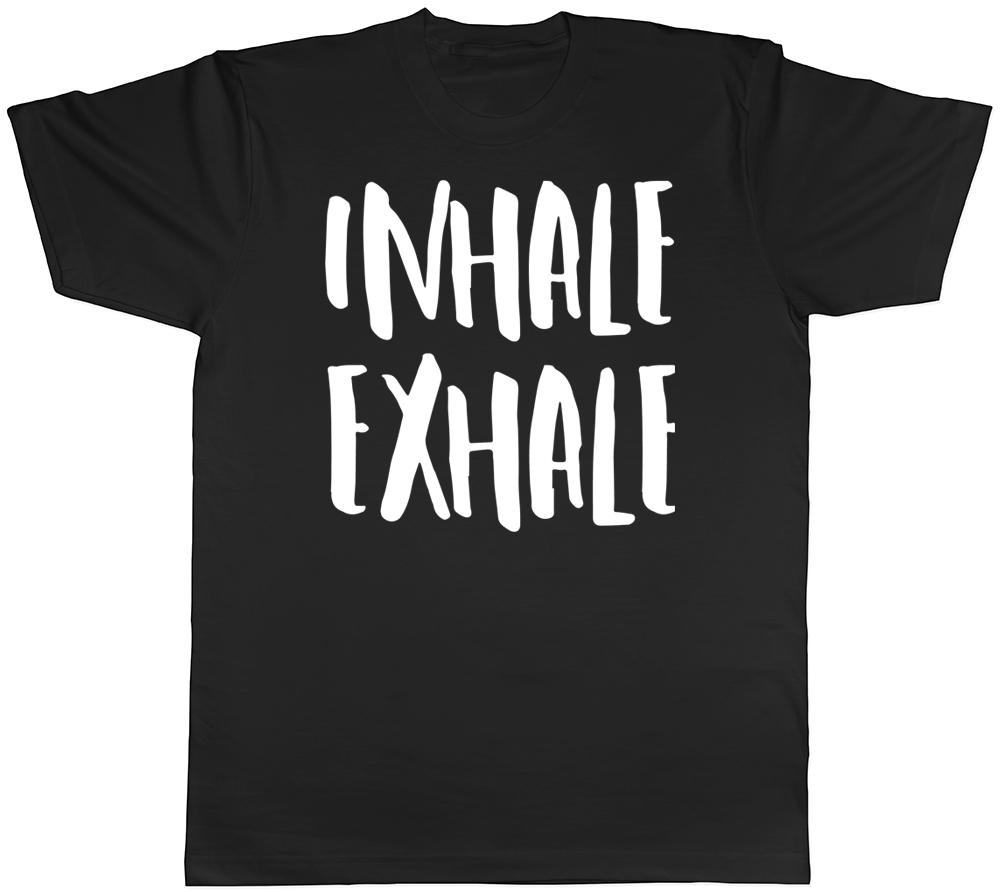 Inhale Exhale Yoga Exercise Unisexs Unisexs Unisex Tee TShirt