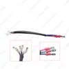 5Pcs Car H15 Headlight Pigtail Terminal Male To Female Connecting Wiring For Auto Modification DIY Wire Adapter