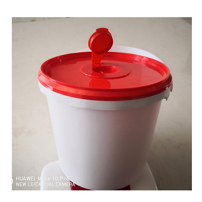 Настраиваемая пластиковая упаковка-ведро для влажных салфеток из полипропилена