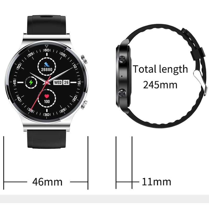 Смарт-часы с Bluetooth-вызовом для мужчин, IP68, водонепроницаемые, с полным сенсорным экраном, спортивные умные часы для фитнеса, индивидуальное лицо для Android IOS