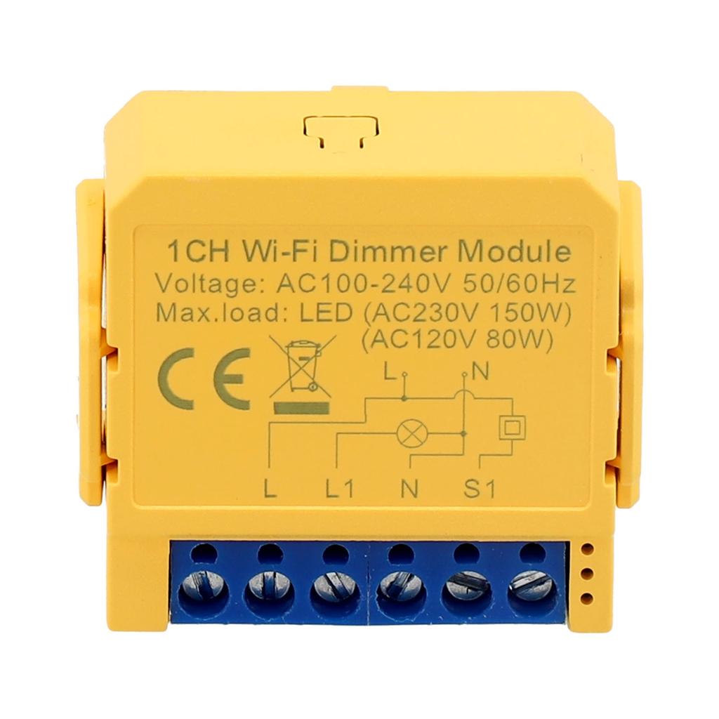 Number Of Pieces Tuya WiFi Smart Dimmer Package Content