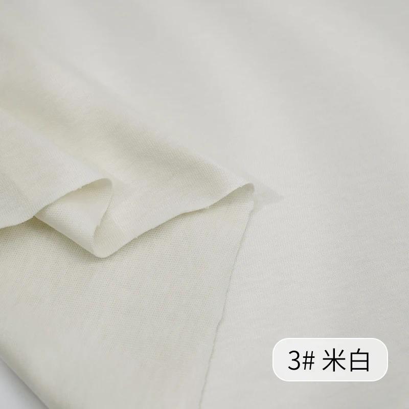185x50см Мягкая Дышащая Чистый Хлопок Трикотажная Ткань для Изготовления Футболок, Базовых Рубашек, Платьев, Ткани для Одежды Ручной Работы DIY K302986