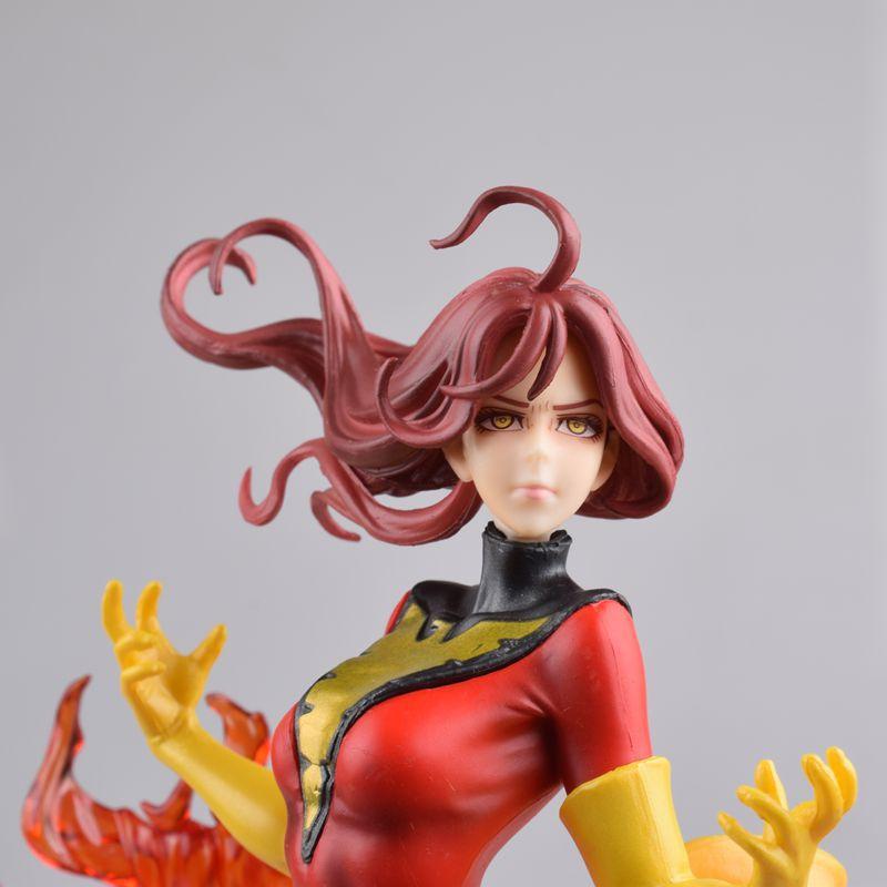 X-men Dark Phoenix Rebirth 1/7 PVC Doll Toys Decoration 23cm