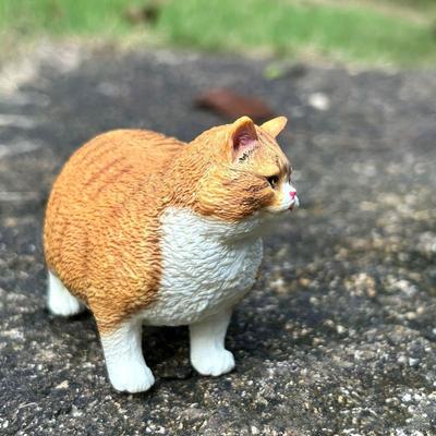 Милая ПВХ Модель Кошки Сиамская Рэгдолл Персидская Кошка Реалистичные Фигурки Питомцев Статуэтка Кошки Украшение Настольное Украшение