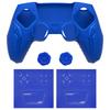 PlayVital Grip Cover for PS5 Premium Silicone Cover for Cyber Mecha Design Protective Cover for Compatible with PS5 Official Charging Dock with the