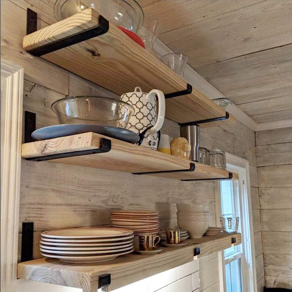 Кованое искусство Настенный кронштейн Кронштейн Книжная полка Настенная полка Настенная перегородка Несущая Опорная полка