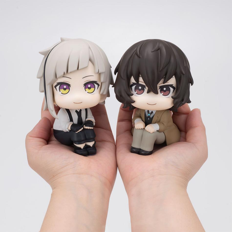 НОВИНКА MegaHouse Bungou Stray Dogs - Накадзима Ацуси Дадзай Осаму - Серия моделей Look Up Collection Мультяшный персонаж подарок на день рождения