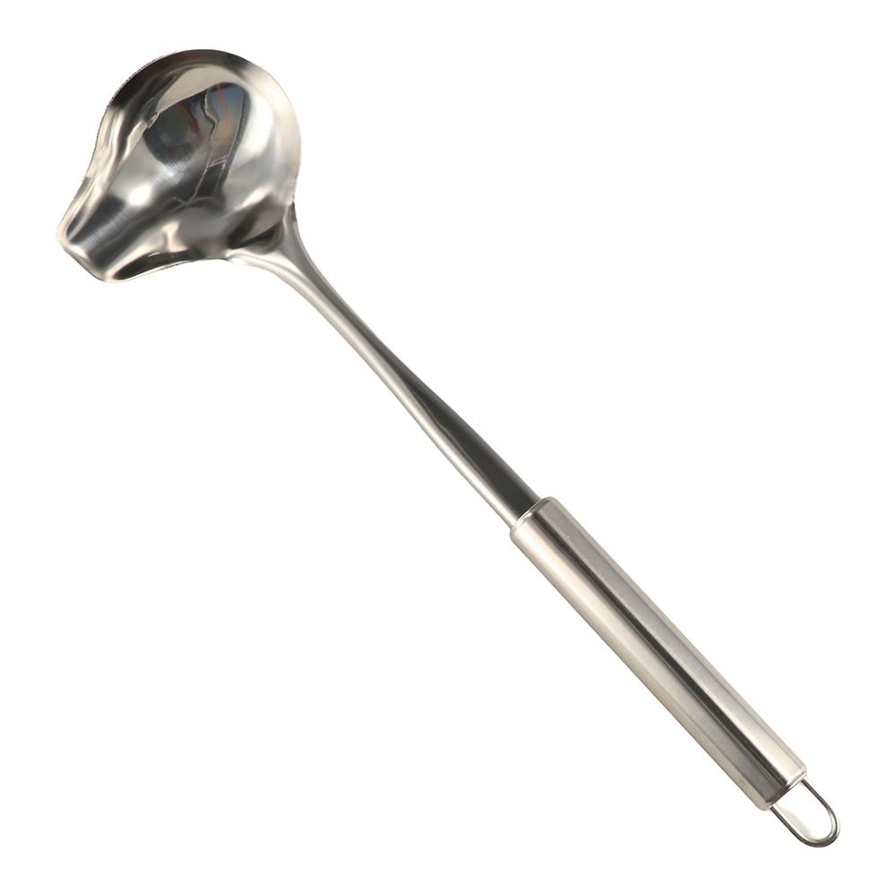 Sauce Tool Duck Mouth Shaped Hot Pot Soup Spoon Creative Long Handle Soup Sauce Spoon Hanging Rustproof Tableware Scoop Hot Pot