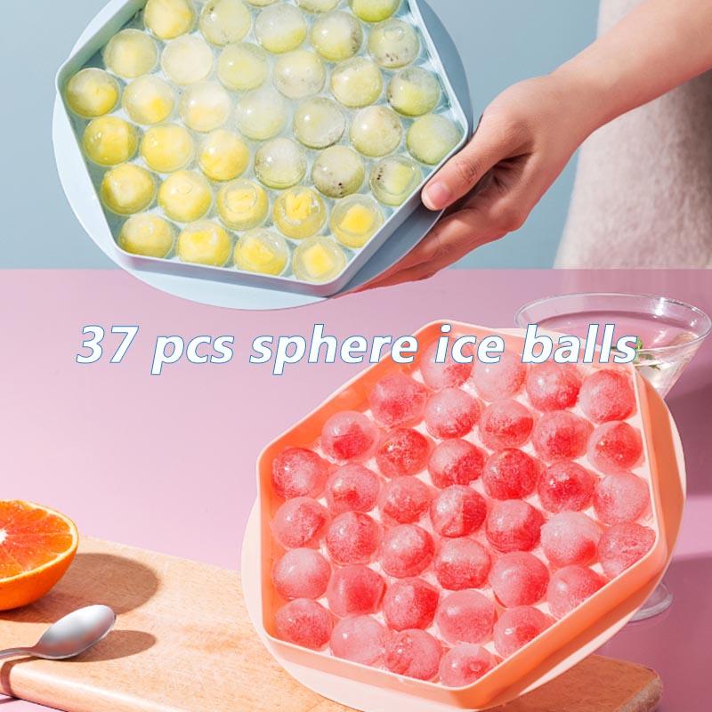 33 Ice Boll Хоккейная полиэтиленовая форма для замороженного виски Мяч для мороженого Поднос для кубиков льда Коробка для изготовления леденцов Подарки Кухонные инструменты Аксессуары
