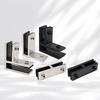 Satin Finish Glass Clamp Bracket Stainless Steel Heavy Duty Glass Clip  For Railing