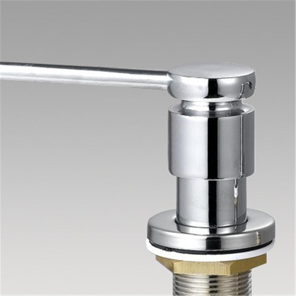 Диспенсер для мыла из нержавеющей стали для кухонной раковины, дозатор моющего средства для ванной комнаты, ручной дозатор жидкости, кухонные принадлежности