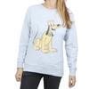 Disney Womens/Ladies Pluto Sitting Sweatshirt