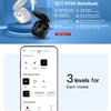QCY HT05 ANC Беспроводные наушники 40 дБ с шумоподавлением Bluetooth 5.2 Наушники 6 микрофонов ENC HD Call TWS Наушники Режим прозрачности