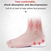 Pair 1~3cm Portable Invisible Soft Taller Height Increase Shoe Insoles Silicone Gel Heel Insert Pad