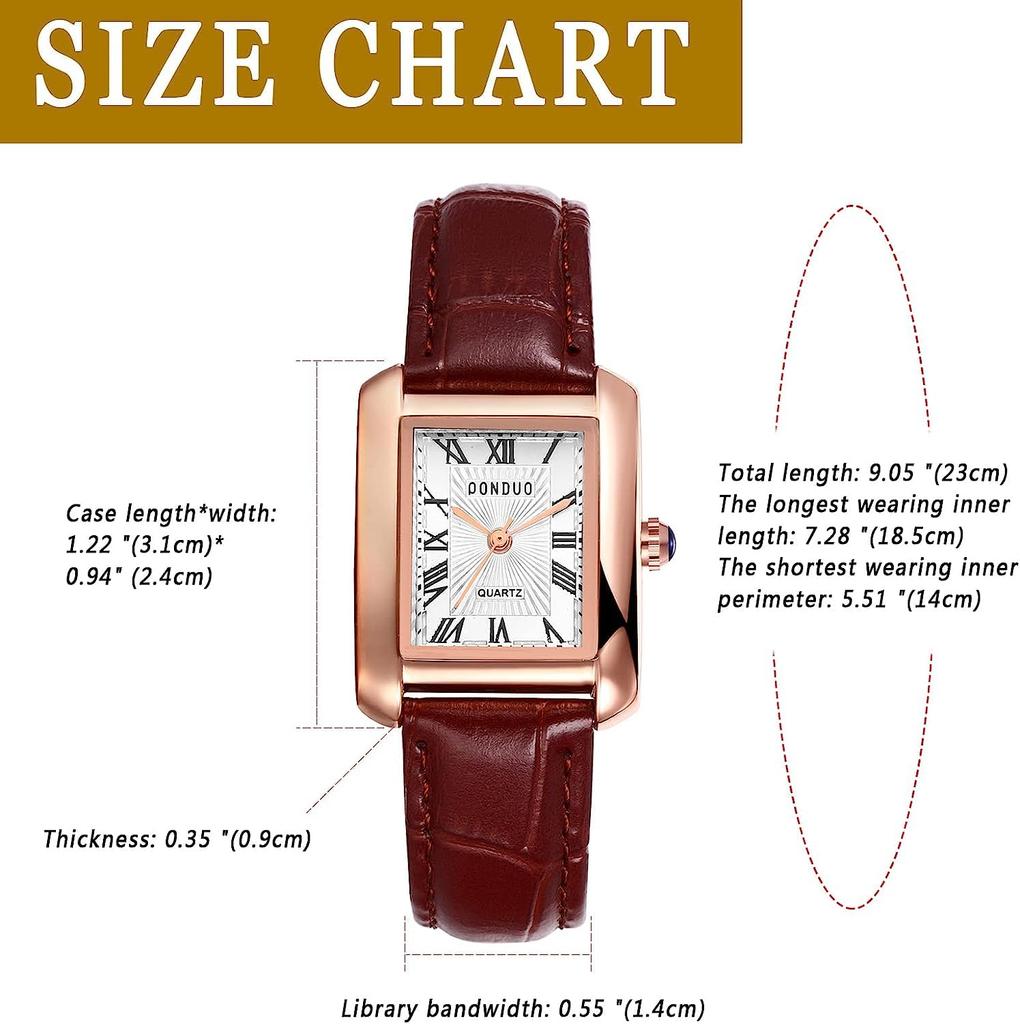 Пара часов Рим аналоговый дисплей квадратный антикварный стильный кожаный ремешок пара часов кварцевые часы водонепроницаемые коричневые модные аксессуары день рождения