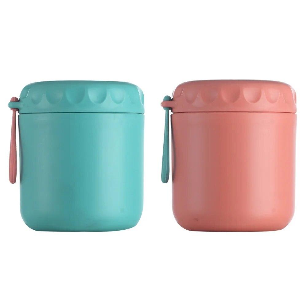 Изолированные ланч-боксы. Банка для еды. Изолированные суповые миски. Термос из нержавеющей стали. Офисное уплотнение, подходит для деловых поездок, путешествий.