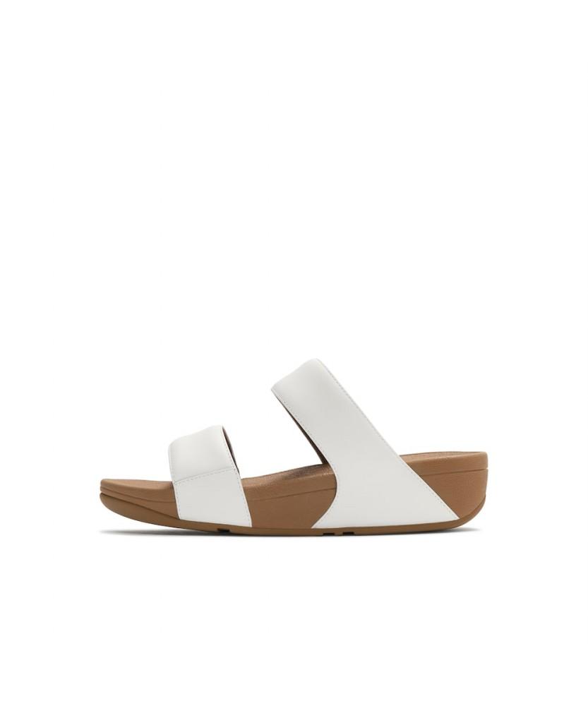 Fitflop Женские шлепанцы Lulu из кожи Urban White (Ft64K2D121)