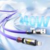 4 IN 1Multifunctional Fast Charging Cable USB A USB C to TypeC Lighting For Iphone 16 15 14 13 Huawei Xiaomi POCO Samsung